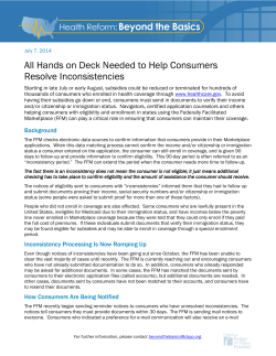 All Hands on Deck Needed to Help Consumers Resolve
