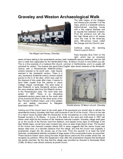 Graveley and Weston Archaeological Walk