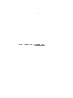 Irresponsibility and Identity in Meredith`s Modern Love
