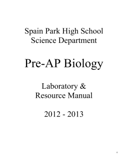 Concepts of a Controlled Experiment: