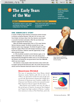 The Early Years of the War The Early Years of the War