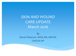 SKIN AND WOUND CARE UPDATE CLASS