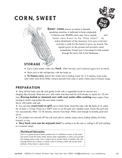 corn, sweet