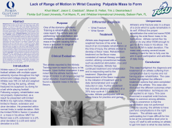 LACK OF RELATIONSHIP BETWEEN WEIGHT AND PHYSICAL