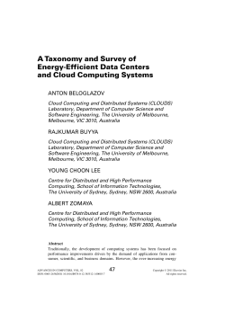A Taxonomy and Survey of Energy-Efficient