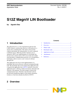 AN5389, S12Z MagniV LIN Bootloader