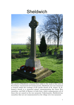 Sheldwich - Kent Fallen
