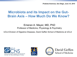 Microbiota and its Impact on the Gut