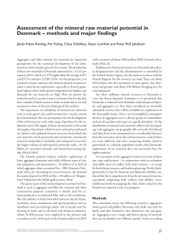 Geological Survey of Denmark and Greenland Bulletin 33