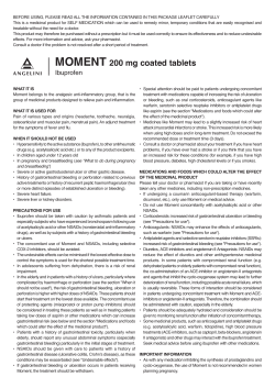 MOMENT 200 mg coated tablets - Angelini