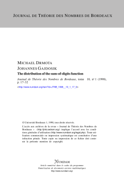 The distribution of the sum-of-digits function