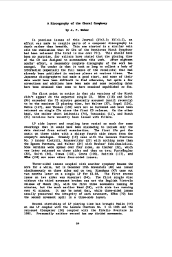 A Discography of the Choral Symphony