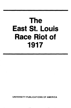 The East St. Louis Race Riot of