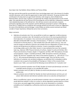 Dear Gabor Vali, Paul DeMott, Ottmar M&ouml;hler and Thomas Whale