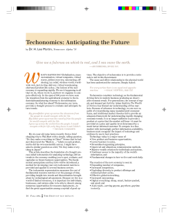 Techonomics - Tau Beta Pi