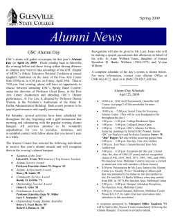 passion - Glenville State College