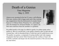 Death of a Genius - Vanderbilt University