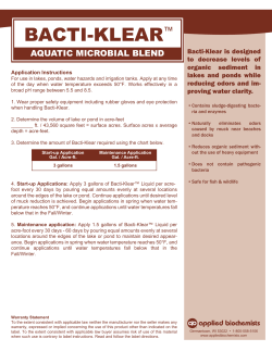 Bacti-Klear&reg; liquid specimen label
