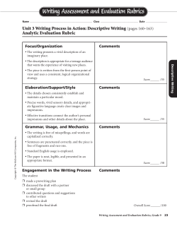 Above-average Writing Model - McGraw Hill Higher Education