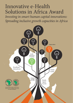 Innovative e‑Health Solutions in Africa Award