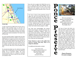 Ponce Preserve - Town of Ponce Inlet