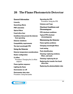 The Flame Photometric Detector