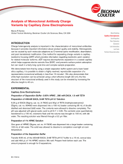 Analysis of Monoclonal Antibody Charge