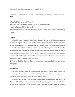 - Irish Biogeographical Society