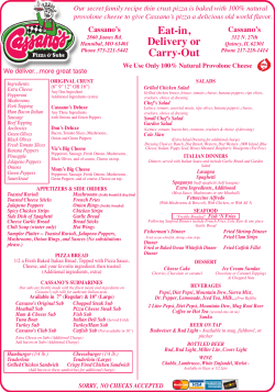 Eat-in, Delivery or Carry-Out