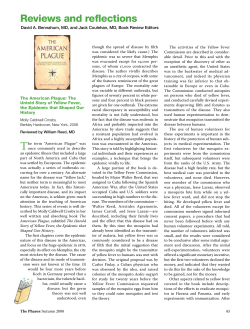 Reviews and reflections