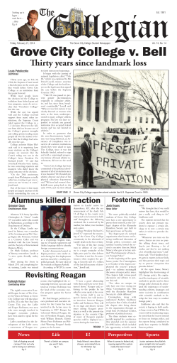 The Collegian - Grove City College
