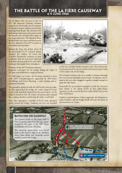 The BaTTle of The la fi&egrave;re Causeway