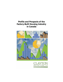 Profile and Prospects of the Factory