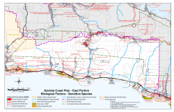 Gaviota Coast Plan - East Portion Biological Factors