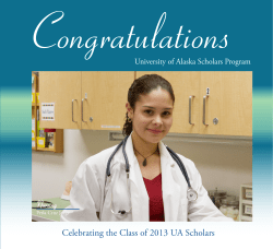 Congratulations - University of Alaska System