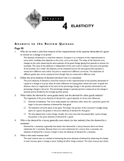 4 elasticity - Test Bank 1