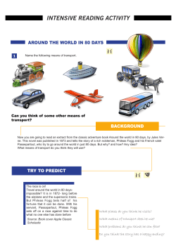 AROUND THE WORLD IN 80 DAYS
