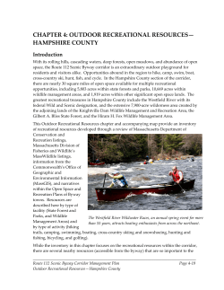 chapter 4: outdoor recreational resources&mdash; hampshire county