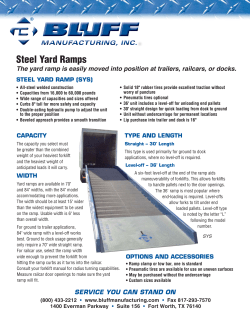 Steel Yard Ramps - Cisco