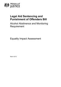 Alcohol abstinence and monitoring requirement