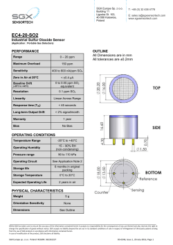 EC4-20-SO2 - SGX Sensortech