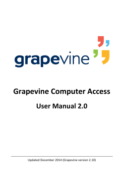Grapevine Computer Access - Grapevine Assistive Technology