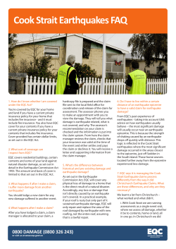 Cook Strait FAQ booklet