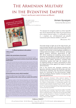 The Armenian Military in the Byzantine Empire
