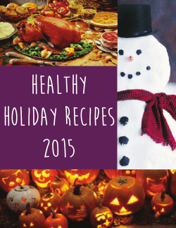 Fall 2015 Newsletter