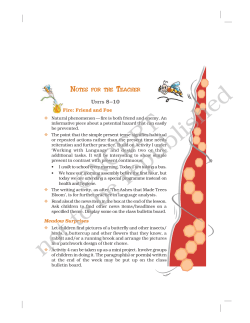 Fire: Friend and Foe