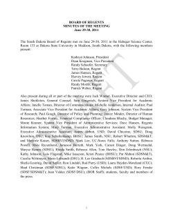 South Dakota Board of Regents
