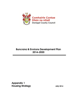 Appendix 1 Housing Strategy