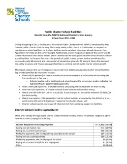 Public Charter School Facilities - National Alliance for Public Charter
