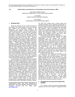 12.5 Implementation and Evaluation of a New Shallow Convection